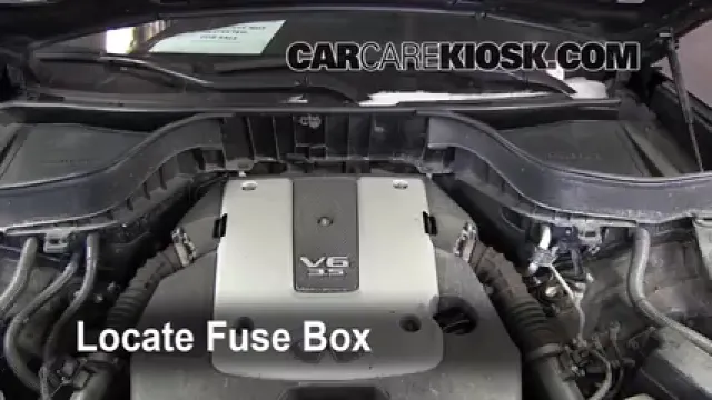 2010 Infiniti FX35 3.5L V6 Fusible (motor) Cambio